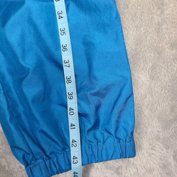 Vintage Men's Size XL Columbia Gorge‎ Pants Neon Blue Green Ski Track Running - Picture 4 of 10
